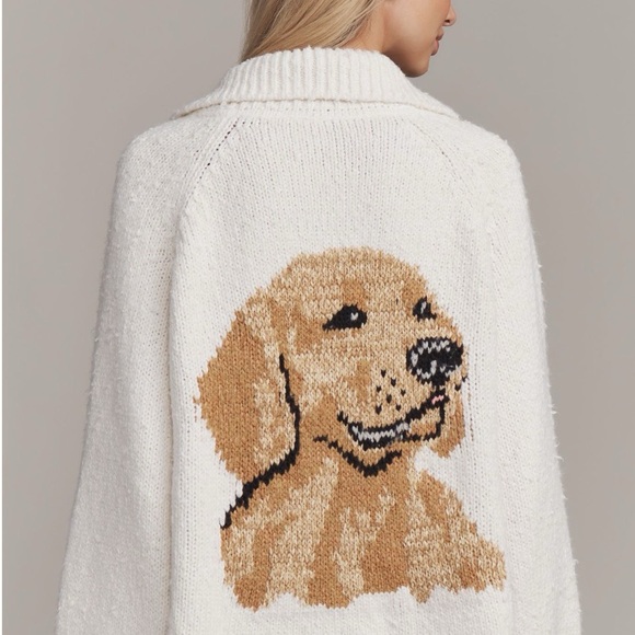 Anthropologie - Jesse Icon Dog Sweater Size Medium - Picture 2 of 4